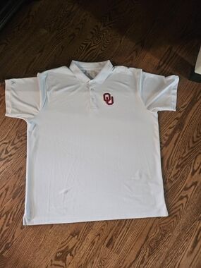 Antigua Oklahoma Sooners OU Polo Shirt Mens 2XL